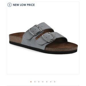 Comfortable Women's Helga Leather Footbed Sandal